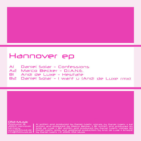 Various : Hannover EP (12")