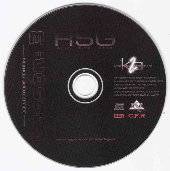 Roadside G's : Lesson: 3 The Key 2 The Game (CD, Album, Col)