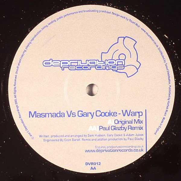 Masmada vs. Gary Cooke : Warp (12")