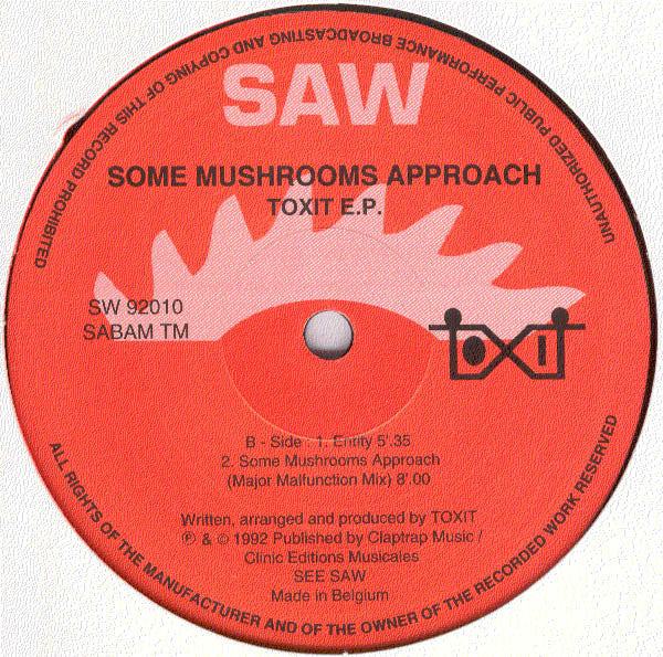 Toxit : Some Mushrooms Approach - Toxit E.P. (12", EP)