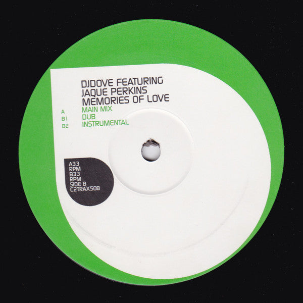 DJ Dove : Memories Of Love (12")