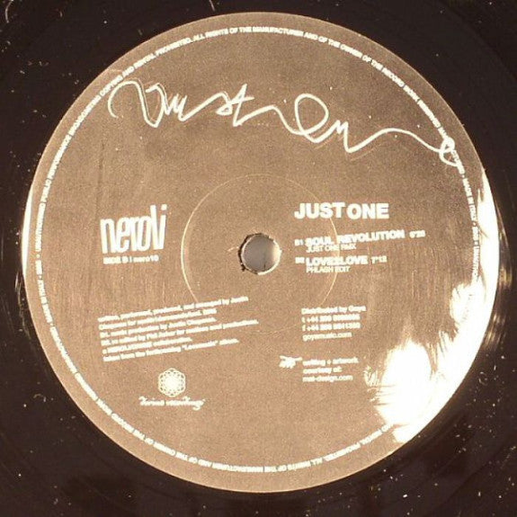 Just One : Soul Revolution (12")