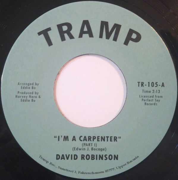 David Robinson (2) : I'm A Carpenter (7")