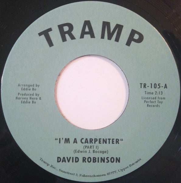 David Robinson (2) : I'm A Carpenter (7")