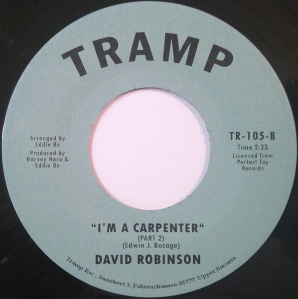 David Robinson (2) : I'm A Carpenter (7")
