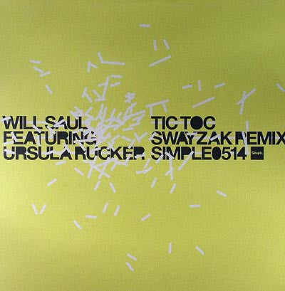 Will Saul Featuring Ursula Rucker : Tic Toc (12")