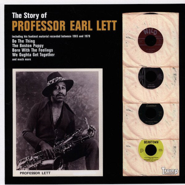 Earl Lett : The Story Of Professor Earl Lett (LP, Album, Comp, Gat)
