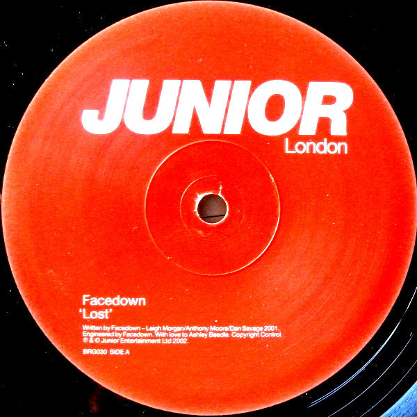 FaceDown : Lost / Think About Me (12")