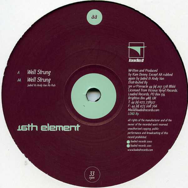 16th Element : Well Strung (12")