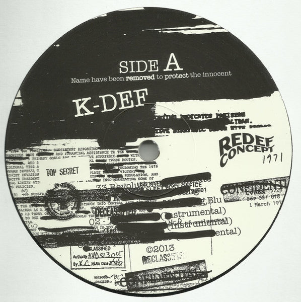 K-Def : The Meeting (12", EP, Ltd, Whi)