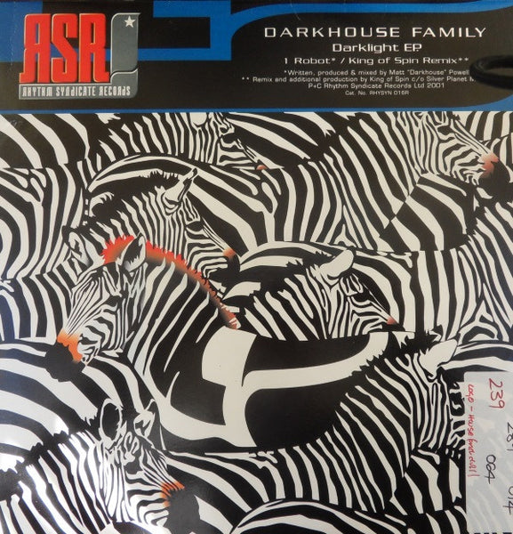 Darkhouse Family : Darklight EP (12", EP)