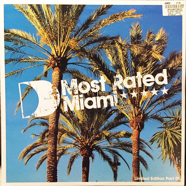 Various : Most Rated Miami (Part 1) (2x12", Ltd)