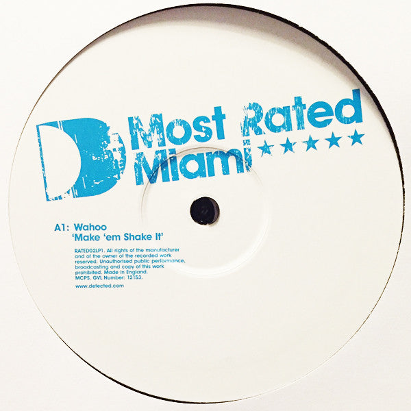 Various : Most Rated Miami (Part 1) (2x12", Ltd)