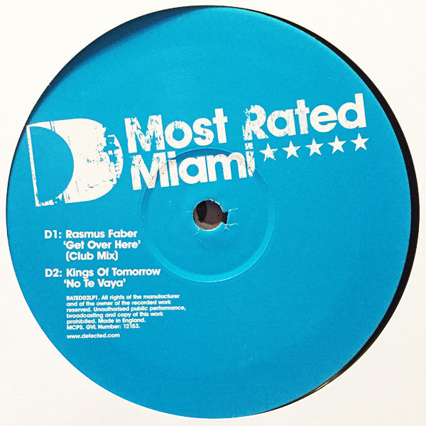 Various : Most Rated Miami (Part 1) (2x12", Ltd)