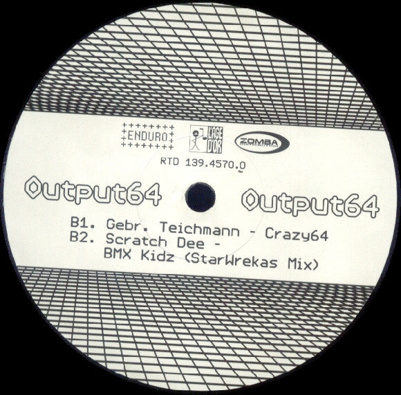 Various : Output64 - Delete All Data - Input64 Remixed 1/X (12", Comp)