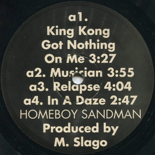 Homeboy Sandman : All That I Hold Dear (12", EP)