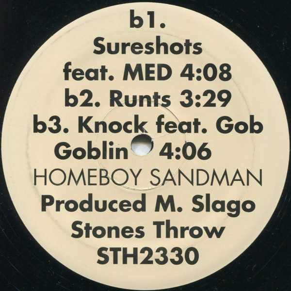 Homeboy Sandman : All That I Hold Dear (12", EP)