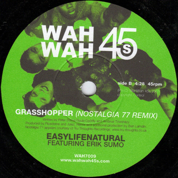 Easy Life Natural Featuring Erik Sumo : Grasshopper (7")