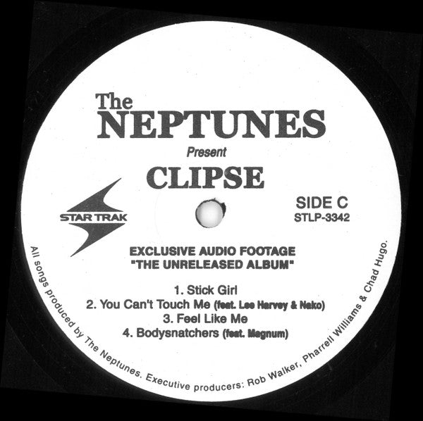 The Neptunes  Present  Clipse : Exclusive Audio Footage "The Unreleased Album" (2xLP, Unofficial)