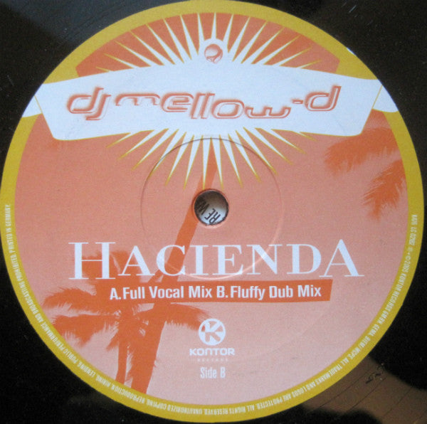 DJ Mellow-D : Hacienda (12")