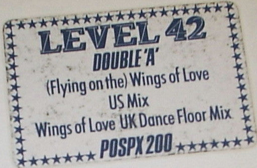Level 42 : (Flying On The) Wings Of Love (12", Single)