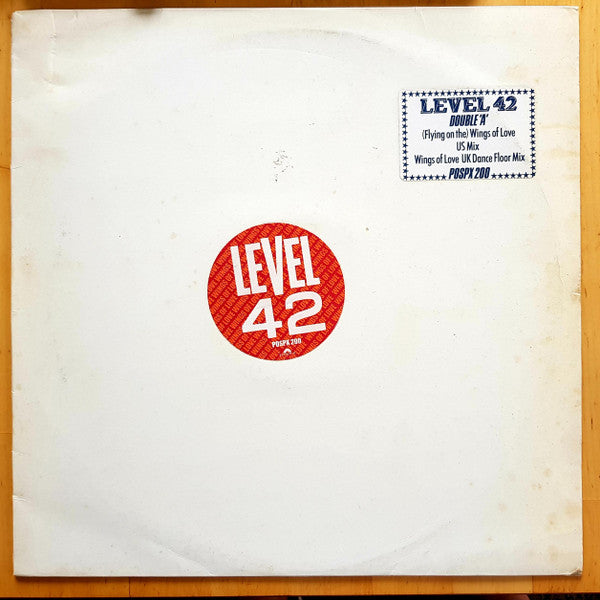 Level 42 : (Flying On The) Wings Of Love (12", Single)
