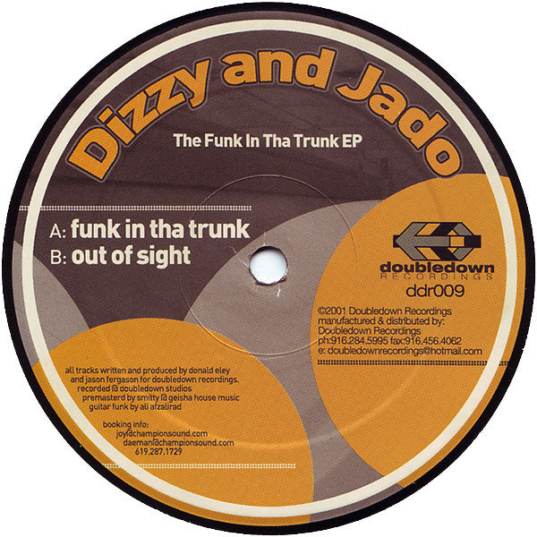 Dizzy And Jado* : The Funk In Tha Trunk EP (12", EP)