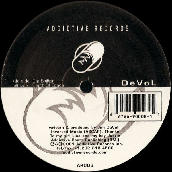 DeVol : Cat Shifter / Depth Of Space (12")