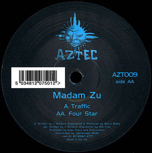Madam Zu : Traffic / Four Star (12")