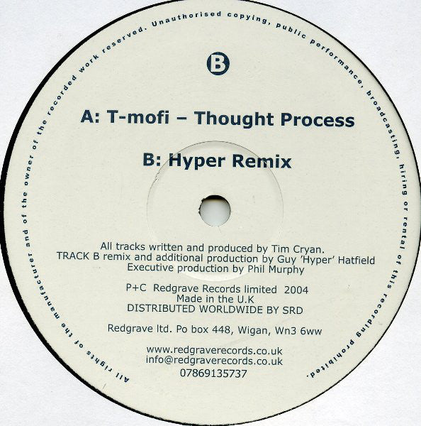 T-Mofi : Thought Process (12")