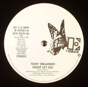 Tony Orlando / Sergio Mendes & Brasil '88 : Don't Let Go / I'll Tell You (12", RE)