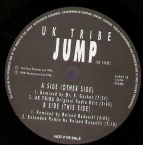 UK Tribe : Jump (12", Promo)