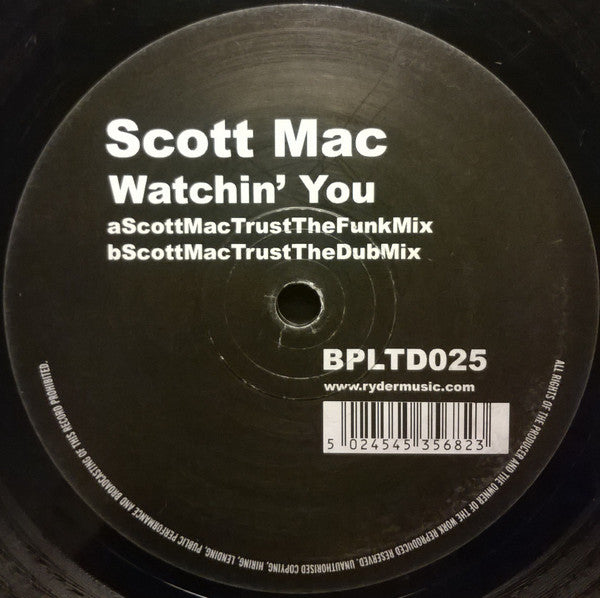 Scott Mac : Watchin' You (12", Ltd)