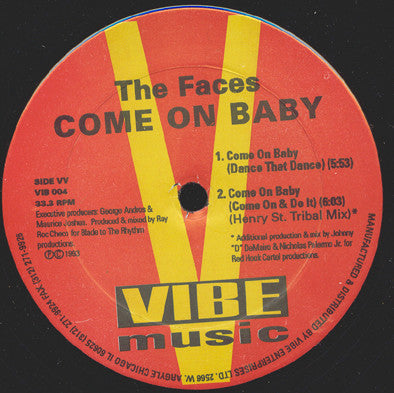 The Faces : Everything I Got / Come On Baby (12")