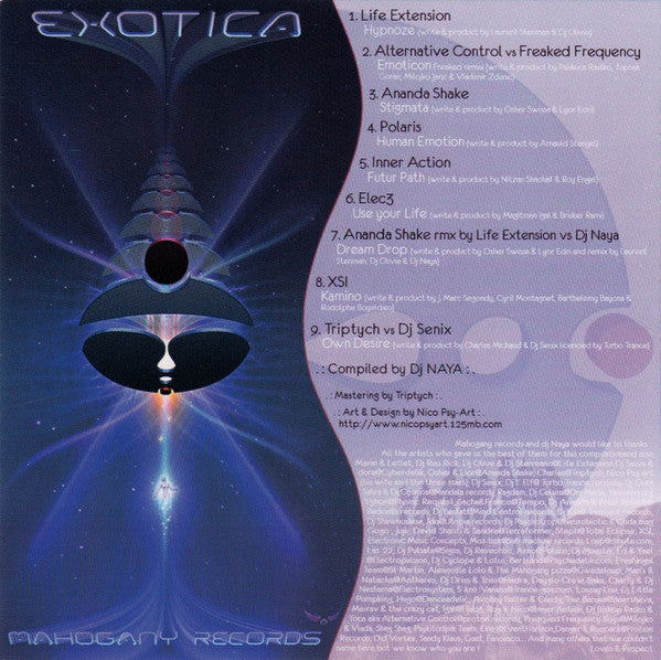 DJ Naya : Exotica (CD, Comp)