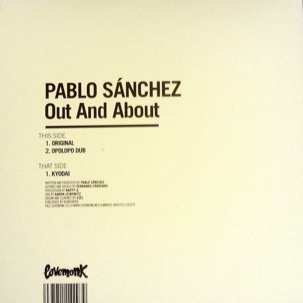 Pablo Sanchez : Out And About (12")