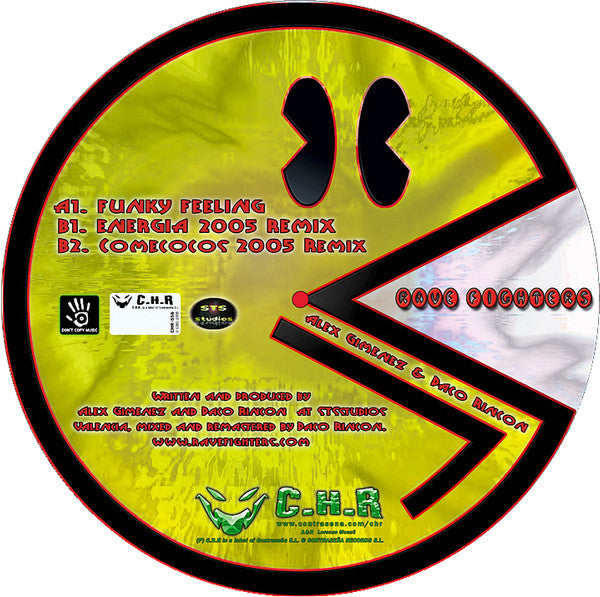 Rave Fighters : Funky Feeling (12", Pic)