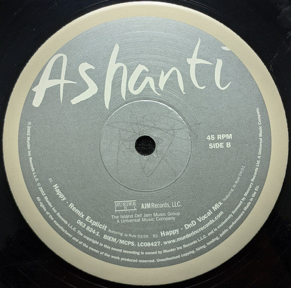 Ashanti : Happy (12")
