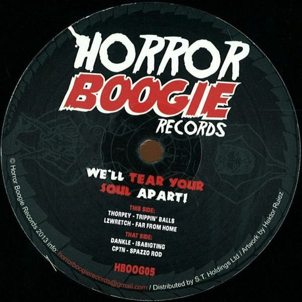 Various : We'll Tear Your Soul Apart ! EP (12")