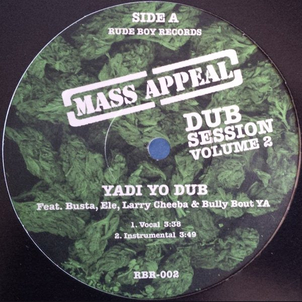 Mass Appeal (10) : Dub Session Volume 2 (12")