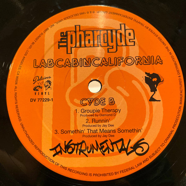 The Pharcyde : Labcabincalifornia (Instrumentals) (2xLP, Album)