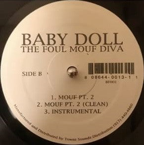 Babydoll (6) : Wet / Mouf Pt. 2 (12", Promo, W/Lbl)