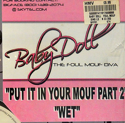 Babydoll (6) : Wet / Mouf Pt. 2 (12", Promo, W/Lbl)