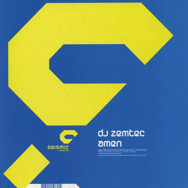 DJ Zemtec : Amen (12")