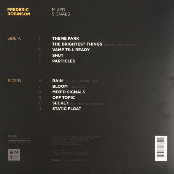 Frederic Robinson : Mixed Signals (LP, Album, Ltd)