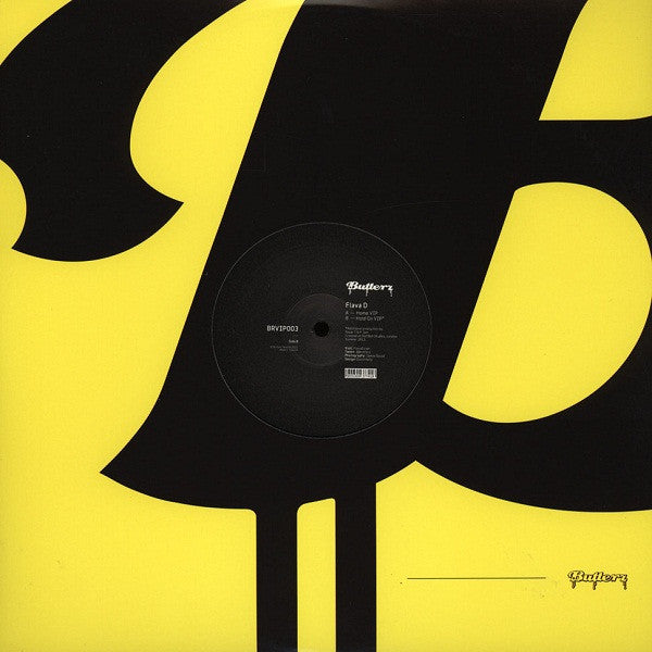 Flava D : BRVIP003 (12")