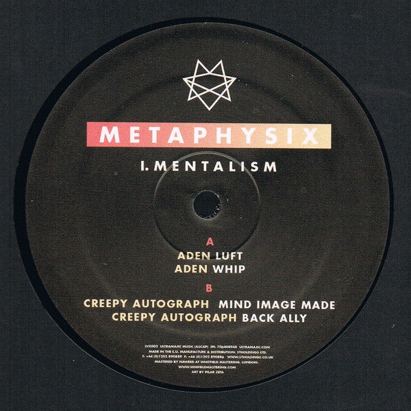 Aden (2) / Creepy Autograph : Metaphysix I: Mentalism (12", EP)