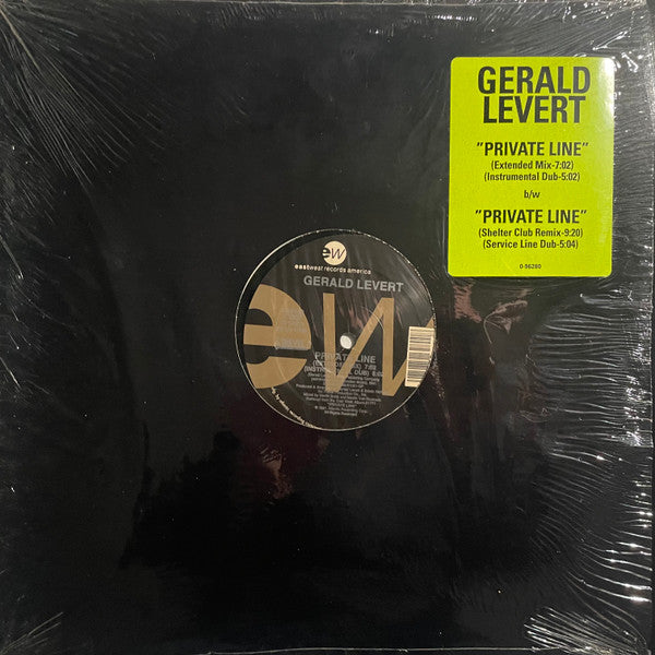 Gerald Levert : Private Line (12")