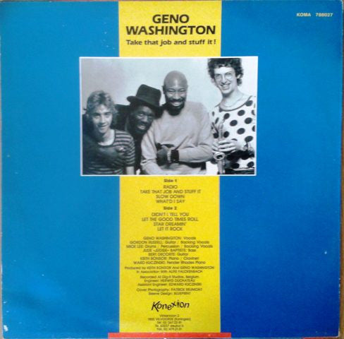 Geno Washington : Take That Job And Stuff It (LP, Album)