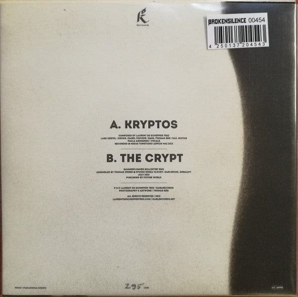 Laurent De Schepper Trio Feat. Paula Akinsinde : Kryptos (7", Single, Ltd)